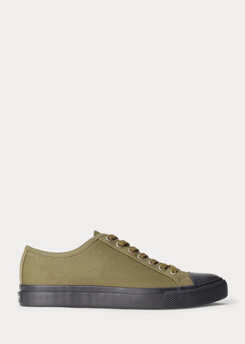 Zapatillas RRL Hombre Canvas Chile Verde Oliva YRLMG-1906